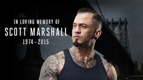 Scott Marshall The Winner Of Season 4 Of Ink Master Has Died At 41