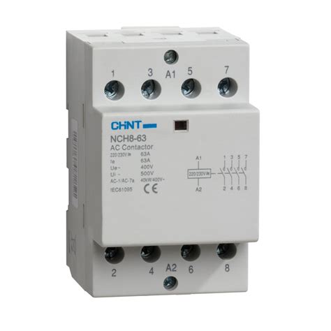 pole modular contactor