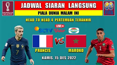 Jadwal Siaran Langsung Piala Dunia Malam Ini Kamis 15 Des 2022 Head