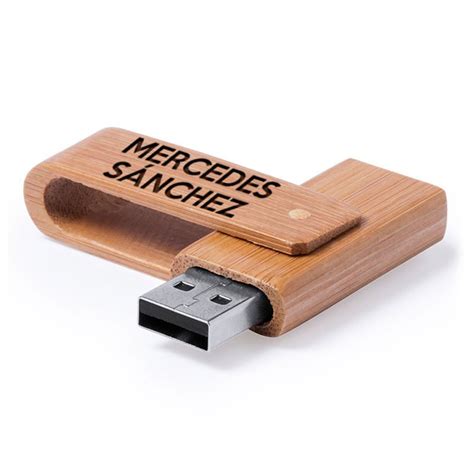 Personalized Usb Memory Stick Gb Engraved Bamboo Wood Etsy