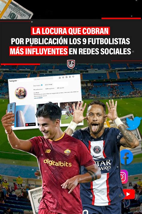 La LOCURA que COBRAN por publicación los 9 futbolistas MÁS INFLUYENTES
