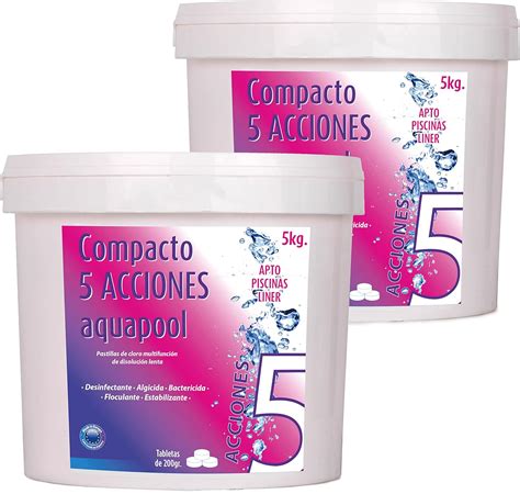 Pack Ahorro Uds Compacto Acciones Aquapool Gr Pastillas De