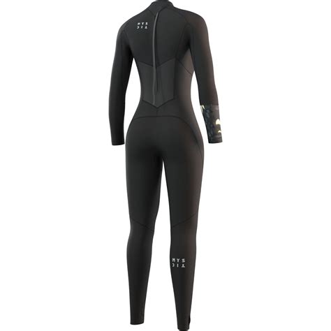 2024 Mystic Womens Dazzled 43mm Back Zip Wetsuit 35000220097 Black Wetsuits Wetsuit Outlet