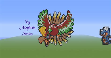 Ho Oh Pixelart 2 By Mephisto123456789 On Deviantart