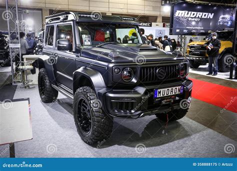 suzuki jimny  manila auto salon  pasay philippines editorial image