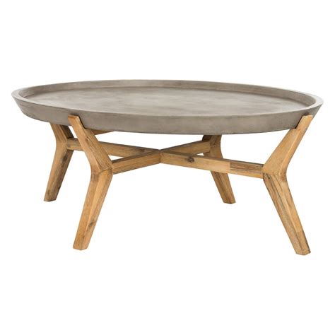 Best 20+ of Discover the Beauty and Durability of Concrete Coffee Tables