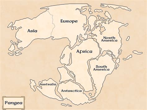 Pangaea Map