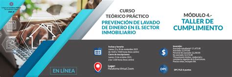 Curso Te Rico Pr Ctico Prevenci N De Lavado De Dinero En El Sector