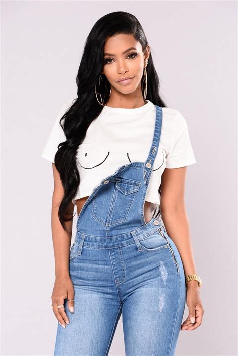 Denim Overalls Woman Jean Jumper Slim Fit Denim Jumpsuit Sexy