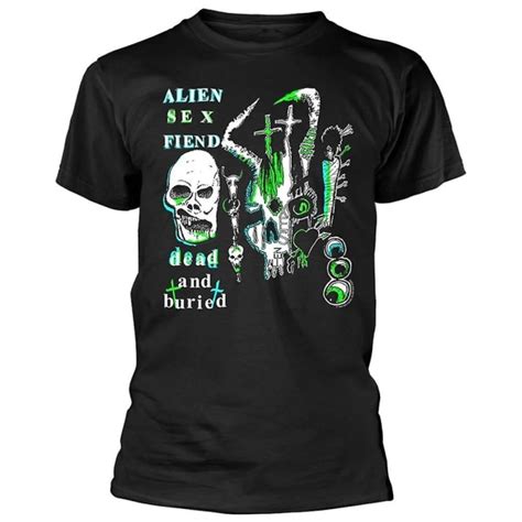 Alien Sex Fiend Dead And Buried T Shirt L L Fyndiq