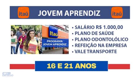 Programa Jovem Aprendiz Ita Inscri Es Vagas E Sal Rios Para