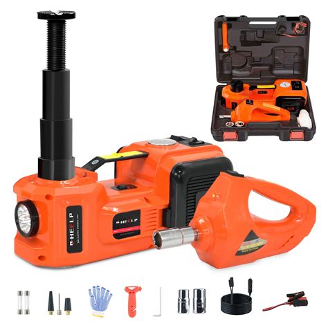 heelp electric car jack kit ton  hydraulic car jack lift lifting