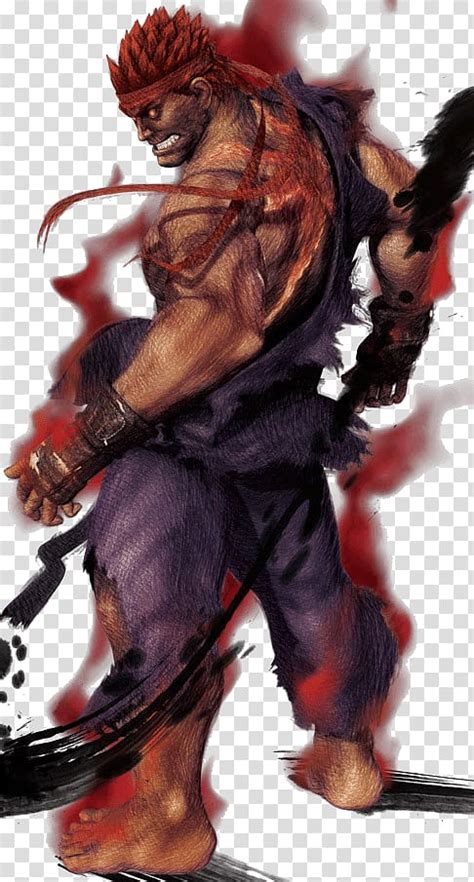 Super Street Fighter Iv Arcade Edition Ryu Akuma Evil Face