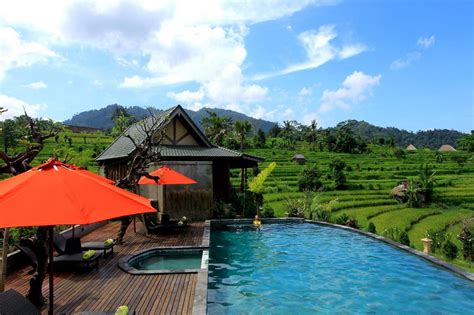 Balinese Villa Bungalow Canal Hotels Restaurant Pool Structures