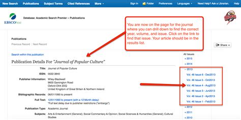 Find Journal by Title - Information Literacy & Library Research ...