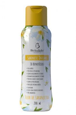 SABONETE LIQUIDO INTIMO FLOR DE LARANJEIRA BIO INTINTO 200 ML Empório