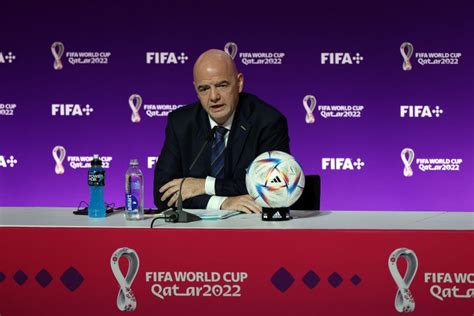 Fifa President Gianni Infantino Defends Qatar In Bizarre Speech Upi