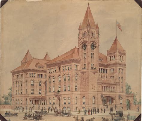 Bexar County Courthouse by James Riely Gordon | TexLibris