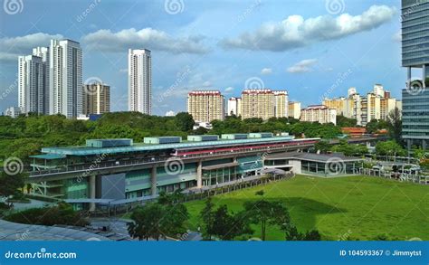 Buona Vista MRT station stock image. Image of development - 104593367