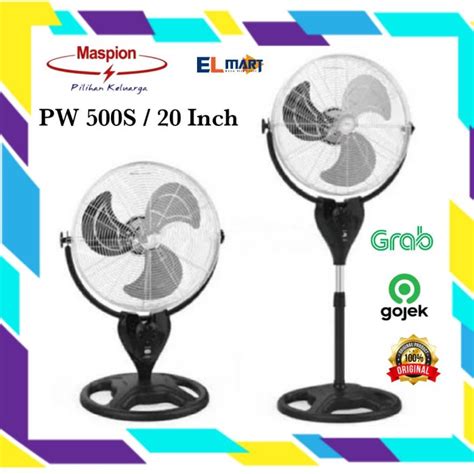 Jual Kipas Angin Maspion Berdiri 20 Inch PW 500S 500 S Power Fan