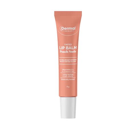 Buy Dermal Therapy Tinted Lip Balm Peach Nude 8g Online At Chemist Warehouse