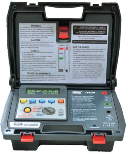 Digital 5KV High Voltage Insulation Tester KM 6305IN Insulation Testers