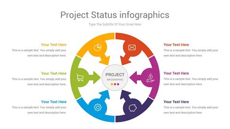 Project Status Infographics Powerpoint Template Artofit