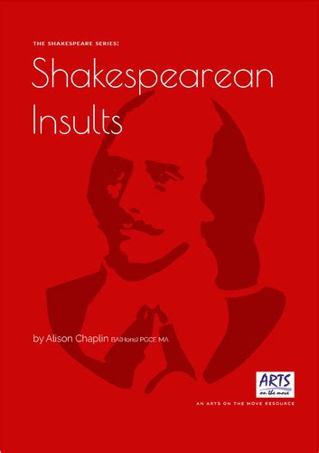 Shakespearean Insults Worksheet Pack For Shakespeare Language Activities Teaching Resources