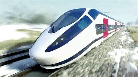 China Unveils New Generation Of High Speed Train Youtube