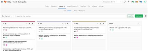 Issue Board Project User Help GitLab