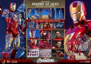 Hot Toys Avengers Iron Man Mark VI 2 0 Suit Up Gantry Sixth Scale Figure Pre Orders