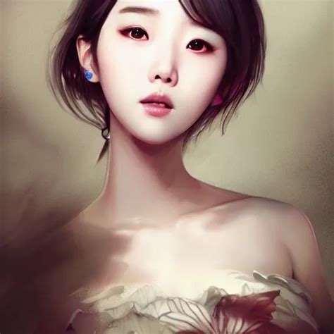 Iu Korean Idol Korean Artist Very Detailed Digital Stable Diffusion