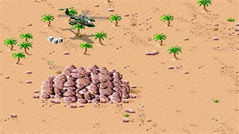 Desert Strike Return To The Gulf Intro First Level Super Nintendo