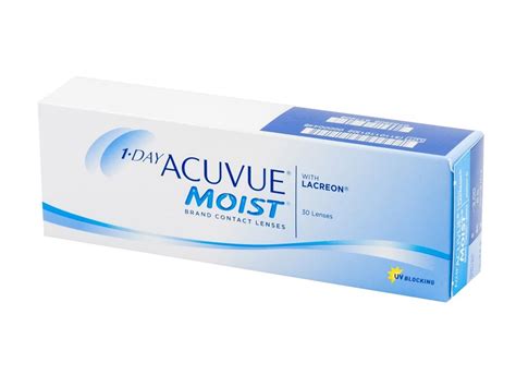 Контактные линзы: 1 Day Acuvue moist (30 линз)