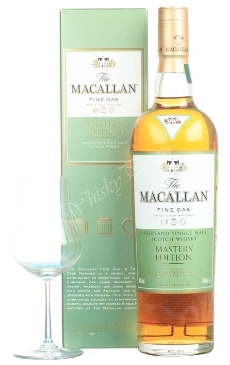 Виски шотландский Macallan Master Edition купить Макаллан Мастер Эдишн ...