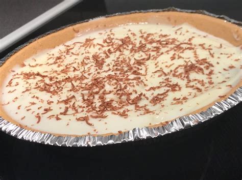 Recette Tarte Au Chocolat Pouding Vanille Sur Cro Te De Biscuits