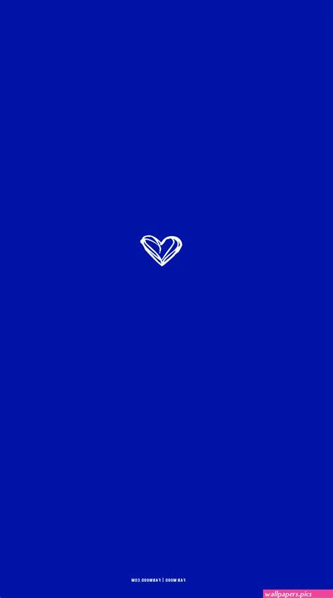 blue hearts wallpaper aesthetic | Wallpapers.Pics