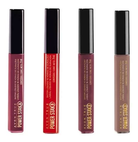 Avon Labial Liquido Power Stay Mate Intransferible Dura Hs Color