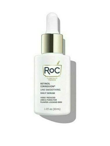 RoC Retinol Correxion Line Smoothing Daily Serum 1 0oz 30ml New In Box