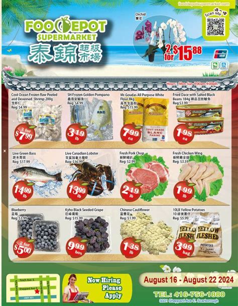 Food Depot Supermarket Flyer August To