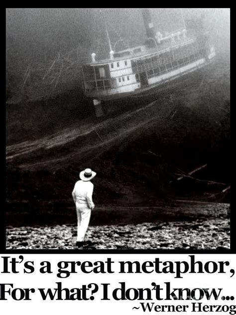 Fitzcarraldo Werner Herzog Quote Painting By Jake Danielle Fine Art