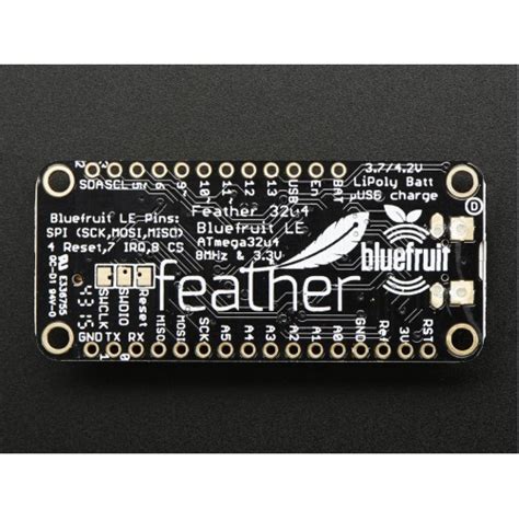 Adafruit Feather 32u4 Bluefruit Le At Mg Super Labs India