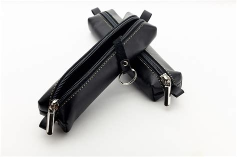 premium photo leather key case