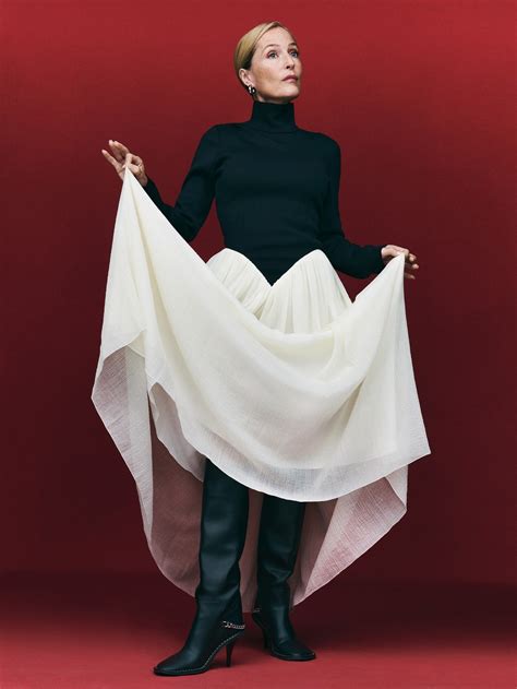 Gillian Anderson In Passion Projects Editorial