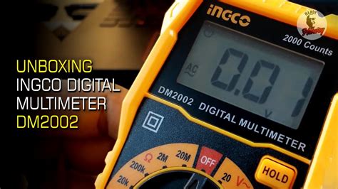 Ingco Digital Multimeter Dm Unboxing And Demo Youtube