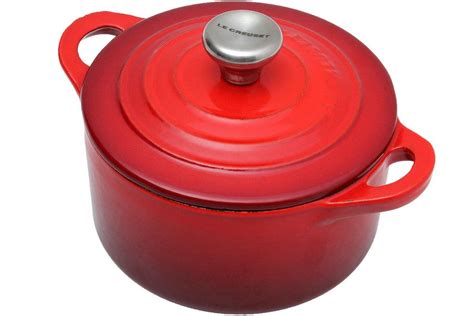 Mini cocotte Le Creuset 10 cm 0 3 L rouge Achetez à prix avantageux