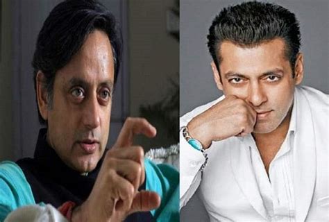 Salman Khan Offered Shashi Tharoor A Role But Was Turned Down