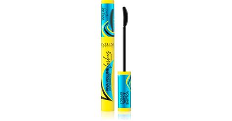 Eveline Cosmetics Viva Lashes Volume Máscara De Pestañas Resistente Al Agua Volumen Y Densidad