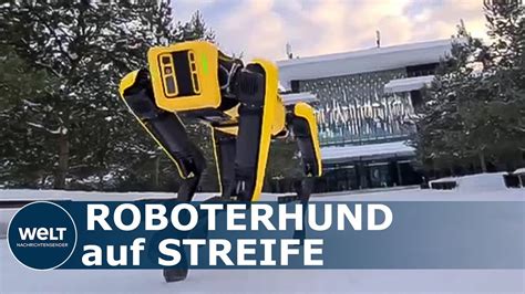 BOSTON DYNAMICS So Nutzen US Polizisten Den Roboterhund Spot Bei Der