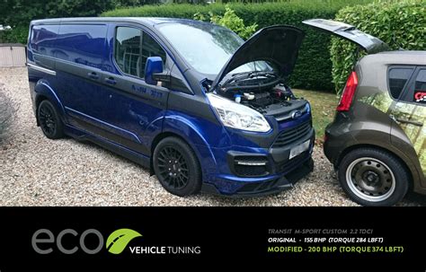 Ford Transit Custom M-Sport 2.2 TDCi ECU Remap - Eco Vehicle Tuning